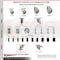 Service Caster 3.5 Inch 316SS Gray Polyurethane Swivel 1-5/8 Inch Expanding Stem Caster Brake SCC-SS316EX20S3514-PPUB-TLB-158 - alternate 4